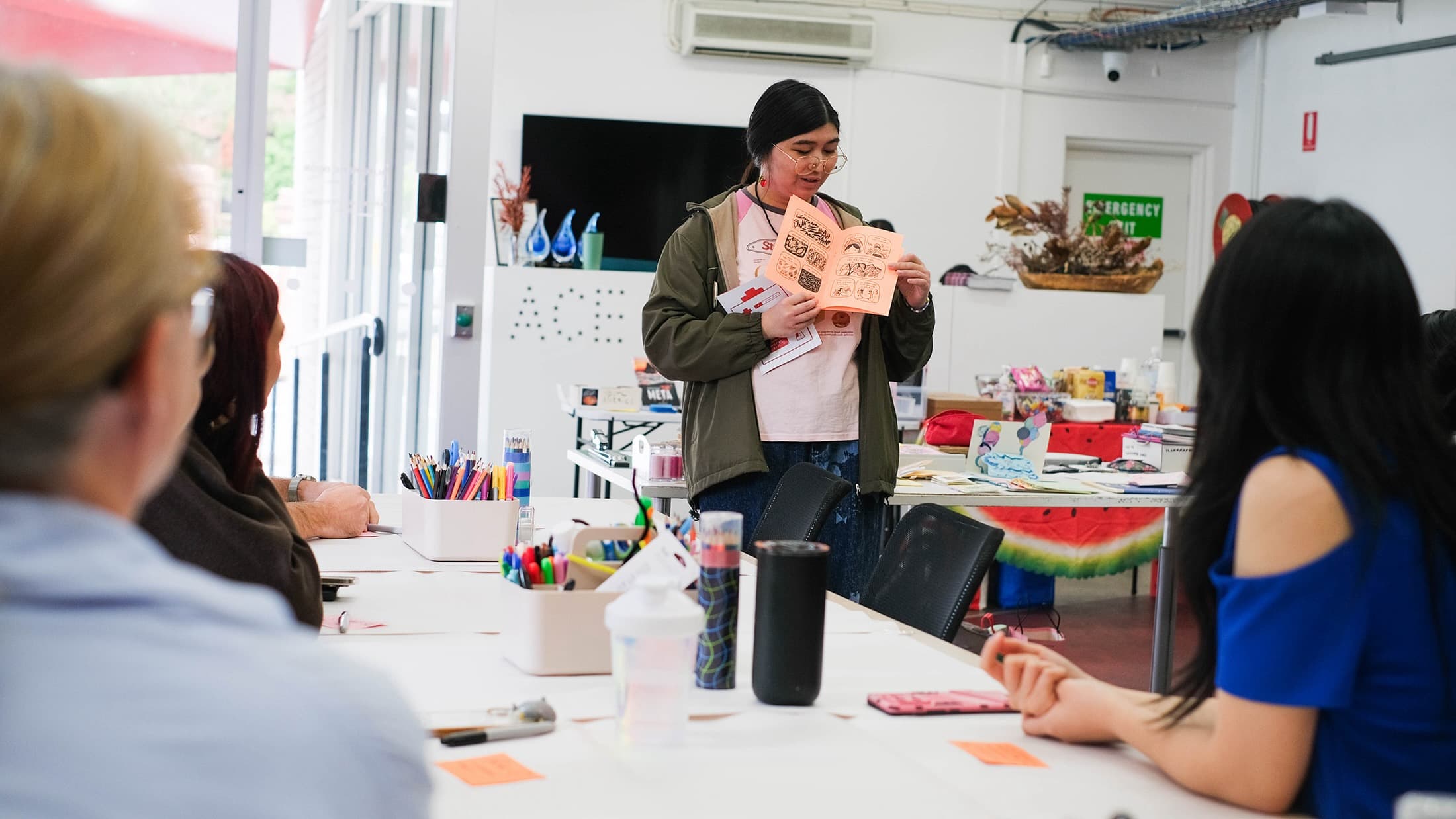 Zine Workshop #16 with Chantelle M